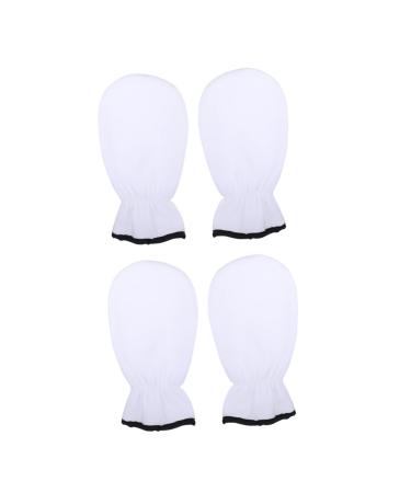 2paires Paraffine Et Mitaines Pour Soin Des Mains Et Spa Lot Pour R tention De Chaleur Et Absorption Profonde