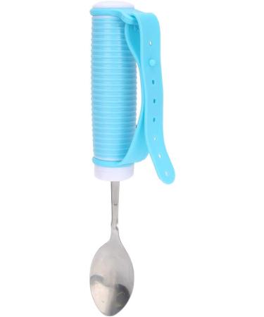 Wear-Resisting with Elastic Strap Dining Eating Aids Utensil Elderly Auxiliary Tableware for The Elderly Disabled Eating Aids Flexible Rotating - Buy Online on GoSupps.com