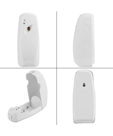 Automatic PP Plastic Aerosol Dispenser Air Freshener Fragrance Sprayer for Bathroom Hotel Electrical Tools - Buy Online on GoSupps.com