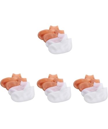 minkissy 8 Pairs Exfoliating Moisturizing Socks Cracked Socks Calcetines para Mujer Foot Whitening Socks Moisture Socks Moisturizing Socks for Cracked Feet Torn Socks Girl Women's Sebs - Buy Online on GoSupps.com