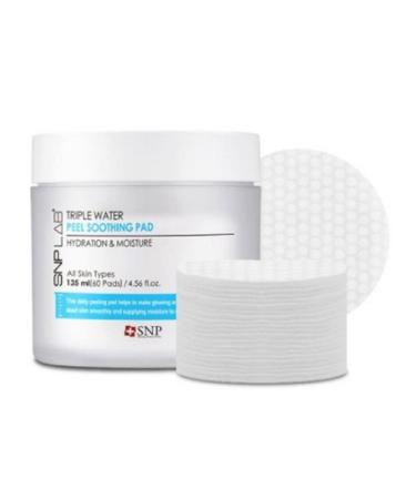 SNP LAB+ Triple Water Peel Soothing Peeling Pad