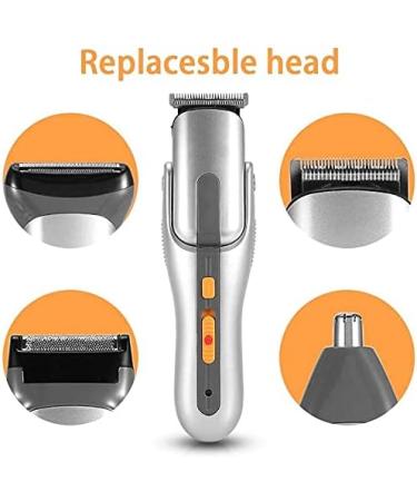 Premium Cordless Hair Clipper & Beard Trimmer Kit for Men - Waterproof USB Rechargeable - 4 in 1 Grooming Solution - Buy Online on GoSupps.com