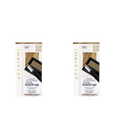 Clairol Root Touch-Up Temporary Concealing Powder Blonde Hair Color 1 Count (Pack of 2) Blonde 0.07 Ounce (Pack of 2)
