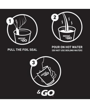 Belgravia Office Supplies Nescafe &Go Machine Variety Pack Option 56 Drinks Pack includes 50 Lids - Buy Online on GoSupps.com