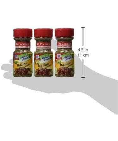 3 McCormick Perfect Pinch Italian Seasoning 21.3 Grams Sealed Jars - Buy Online on GoSupps.com