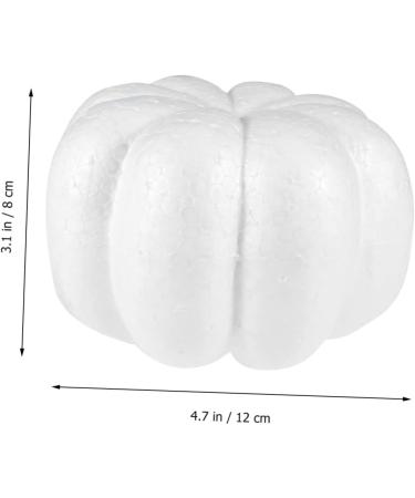HOMSFOU 3pcs Artificial Pumpkins Decoration Jack- O- Lantern Decoration Diy Pumpkin Props Pumpkin Modelling Haunted House Pumpkin Decoration Fake Vegetables Pumpkin Lantern Child White Whitex3pcs Size 1x3pcs - Buy Online on GoSupps.com