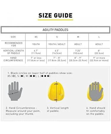 FINIS Floating Agility Paddles Large - Yellow | Swim Training Essential - Buy Online on GoSupps.com