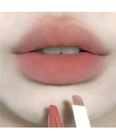BADALO Lipstick Mat Waterproof Nonstick Cup Will Not Fall Off White Bean Paste Milk Tea Color Size 2 A mouthful of milk tea Color 08g - Buy Online on GoSupps.com