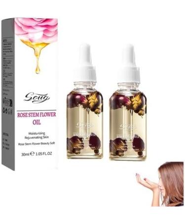 Lymphology Complex Body Oil - Anti-Cellulite & Lymphatic Drainage Massage Oil | Rose Petals Oil for Skin Tightening & Cellulite Reduction (2PC) - All Skin Types - Buy Online on GoSupps.com