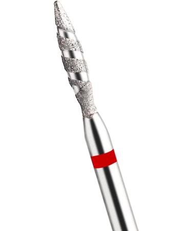 BNG Flame Diamond Carbide Cuticle Cleaning Efile Bits 2PCS - Professional Electric Nail Drill File for Manicure - Buy Online on GoSupps.com