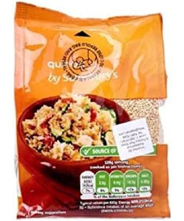  Sainsbury's Sainsbury's Quinoa 300g - White Quinoa Baked on the hob 15-18 minutes at moderate to high heat - Buy Online on GoSupps.com