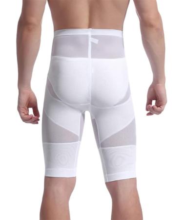 OLIns Men's High Waisted Boxers - Tummy Control Shapewear Shorts for Slimming & Compression | International Shipping - Buy Online on GoSupps.com