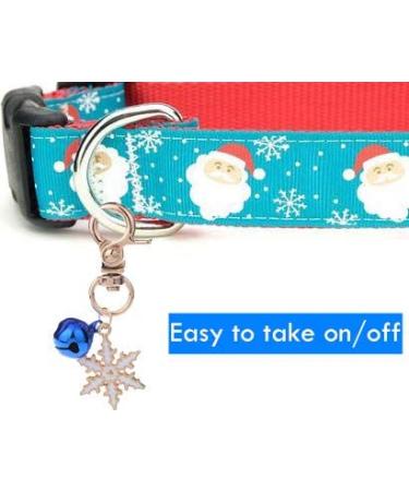 Christmas Dog Collar Charms with Bell - Festive Pet Pendants for Cats - Buy Online on GoSupps.com