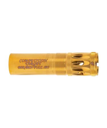 Carlson's Choke Tube Beretta Benelli Mobil Gold Competition Target Ported Sporting Clays Choke Tube, 12 Gauge, Full, Gold