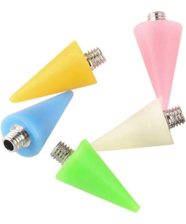 minkissy 1 Acrylic Nail Wax Nail Point Pen Head Dotting Wax Head Nail Tool Manicure Pen Tip Wax Replacement Head Rhinestones Picker Tips Nail Pen Tip Rhinestone for Nails Handle Pointy - Buy Online on GoSupps.com