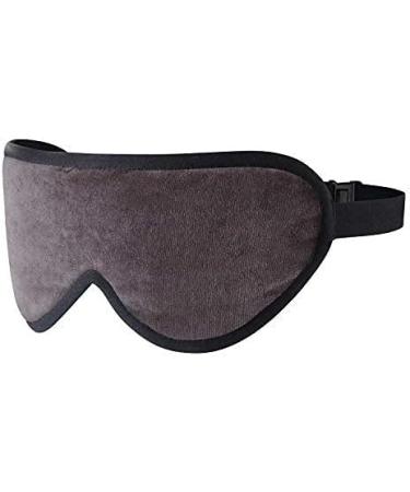 Masters of Mayfair Luxury Lavender-Infused Silk & Cotton Sleep Mask (Grey) - for Travel or Home Use - Men and Women - Buy Online on GoSupps.com