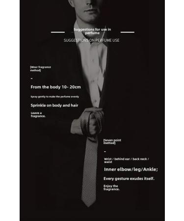 Men's Perfume Gentleman fragrance Fresh natural lasting Eau de Toilette 2.5Fl Oz (75ML ) 2.5 Ounce (Pack of 1)  - Buy Online on GoSupps.com