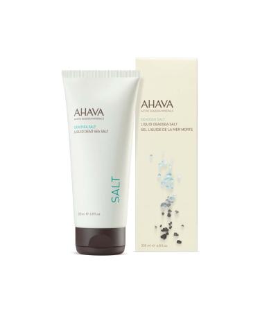 AHAVA Liquid Dead Sea Salt 6.8 Fl Oz - Hydrating Mineral Bath Salt Solution - Buy Online on GoSupps.com