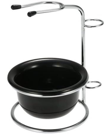 BGGIWY Men's Shaving Brush Set - Stainless Steel Razor Holder Manual Shaving Brush & Soap Bowl - 10x14.5cm Silver - Premium Shaving Accessories - Buy Online on GoSupps.com