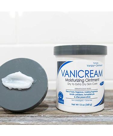 Vanicream Moisturizing Ointment 13 oz - Unscented, Sensitive Skin Formula - Buy Online on GoSupps.com