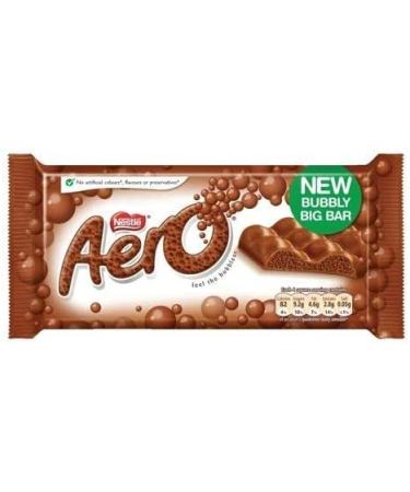 Aero Milk Chocolate Sharing Bar 100g - Buy Online on GoSupps.com