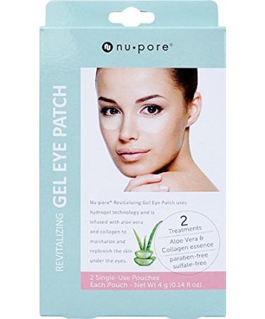 Nu-Pore Revitalizing Gel Patches With Aloe Vera Extract 4 Patches