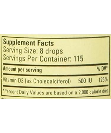  Tudor Child Life's Liquid Vitamin D3 Drops for Kids 2 x 30 ml Lab Tested Gluten Free Soy Free 2 Pack - Buy Online on GoSupps.com
