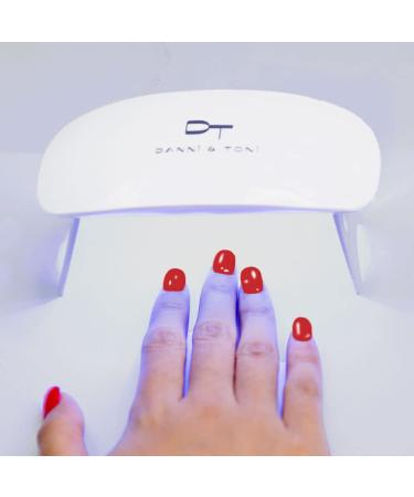 DANNI & TONI UV LED Nail Lamp 6W | Mini Nail Dryer for Gel Nail Polish - Fast Portable & Perfect for Home Use | International Shipping Available - Buy Online on GoSupps.com