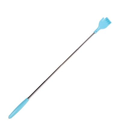 Magiclulu back massage device back massage device. Servant scratch tool back scratch from alloy with long handle scrapers portable scratches of long -lasting back scratch hand 20.5x4cm blue