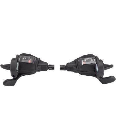 microSHIFT Mezzo Thumb-Tap Shifter Set | Triple | 7-9 Speed | Optical Gear Indicator | Shimano Compatible - Buy Online on GoSupps.com