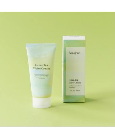 BONAJOUR Green Tea Water Bomb Vegan Moisturizing Facial Gel Cream - Anti-Wrinkle & Brightening Care | Daily Hydrating Moisturizer 3.38 Fl. oz - Buy Online on GoSupps.com