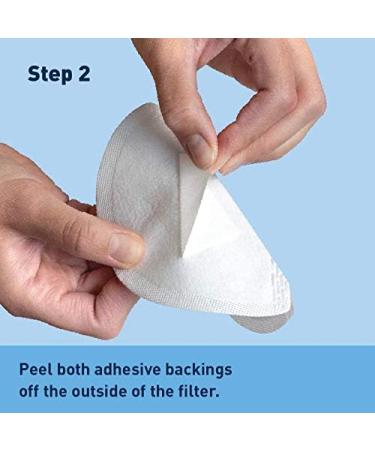 Flents Protechs Disposable Mask Liners - Non-Woven Extra Protection 50 Pack - White - Buy Online on GoSupps.com
