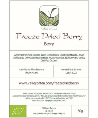 Fruits Rouges Lyophilis s Bio - Retrouvez Toutes Les Saveurs Des Fruits Frais - Buy Online on GoSupps.com