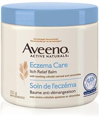 Aveeno Lotions Eczema Care Anti-Itch Balm Eczema Treatment Cream With Colloidal Oatmeal 311g & Eczema Care Moisturizing Cream - Itchy Skin Dry Skin Sensitive Skin Skin Treatment 330 mL - Buy Online on GoSupps.com