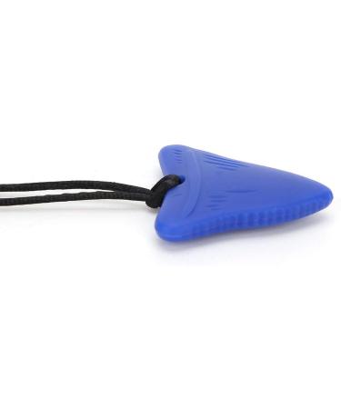Food Grade Silicone Chew Necklace for Boys and Girls - Cute Teething Pendant Toy (Blue) - Buy Online on GoSupps.com