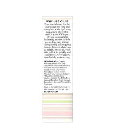 Basq Skin Care Resilient Body Stretch Mark Oil - Lavender 4 fl oz - Buy Online on GoSupps.com