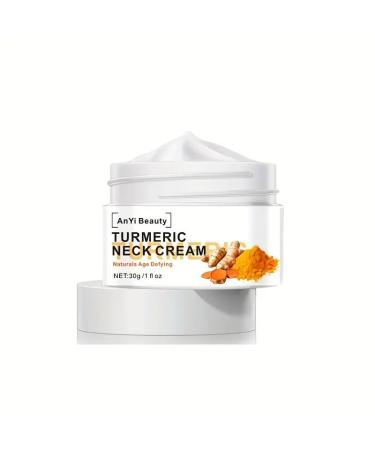 Turmeric Neck Cream for Dry Skin Anti-Aging Formula with Rejuvenating Properties (30g)