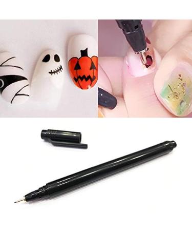 1 piece of nail art graffiti pencil nail art painting nail art drawing pen diy manicure tool for flower pattern fine details waterproof