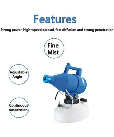 MSLI for Home bar Factory Airport Subway Station etc Portable Electric Sprayer Atomizer 110V 4.5L 1400W - Buy Online on GoSupps.com