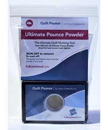 Full Line Stencil Beginners Choice Bundle with Pounce Pad and White Ultimate Iron Off Chalk - 31019 Large Stipple Meander (QPU 31019) - Buy Online on GoSupps.com