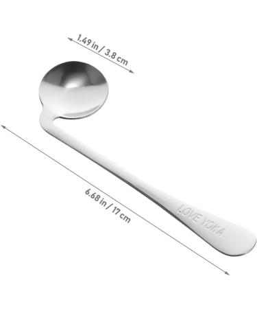 Gatuida Adaptive Spoon Set for Seniors - 2 Stainless Steel Table Spoons for Easy Dining - Buy Online on GoSupps.com