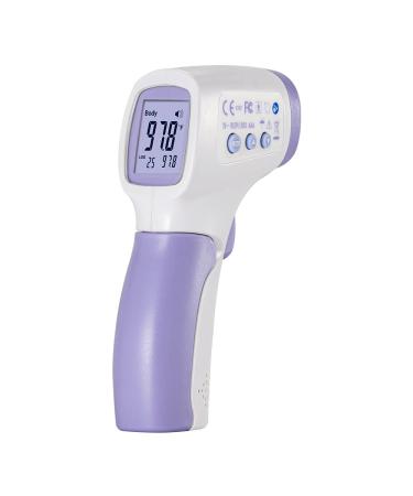 CEM DT-8806 FDA CE Thermometer for Adults Forehead, No Touch Thermometer for Adults, Forehead Thermometer, Instant Reading, Medical Grade, Large LED Digits, Quiet Vibration Feedback,Bath,Milk