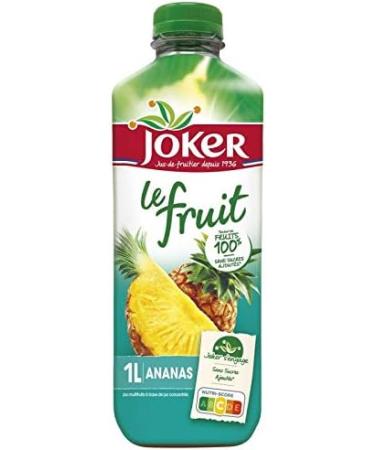 JOKER - Le Fruit Pineapple Juice Pet 1L - Pack of 4 - Buy Online on GoSupps.com