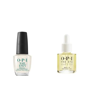 OPI Nail Envy Nail Strengthener, OPI Nail Envy Strengthener Nail Treatment Nail Envy & ProSpa Cuticle Oil Bundle