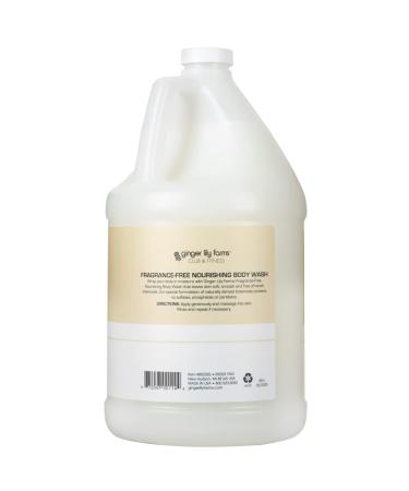 Ginger Lily Farms Club & Fitness Nourishing Body Wash - 1 Gallon | Vegan & Cruelty-Free Bath Gel for Men and Women | Fragrance-Free Shower Gel - Buy Online on GoSupps.com