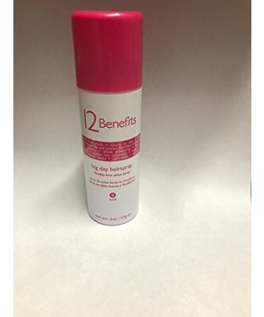 12 Benefits Big Day Hairspray 2oz Travel Spray - Buy Online on GoSupps.com