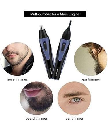 Buy Waterproof Stainless Steel Nose Hair Trimmer Scissors Portable & Rechargeable for Men & Women - International Shipping Available - Buy Online on GoSupps.com
