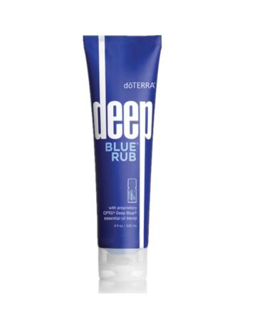 SkinCare Deep Blue Rub with Essential Oils Topical Massage soothing cooling 120ml - 4 oz - Buy Online on GoSupps.com