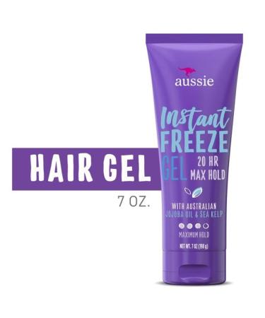 Aussie Instant Freeze Gel Maximum Hold 7 oz - Pack of 5 - Buy Online on GoSupps.com