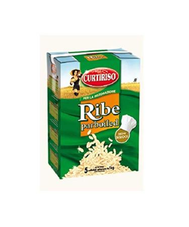 Curtiriso Curtiriso Riso Ribe Parboiled Italian Rice 1 kg Pack of 5
